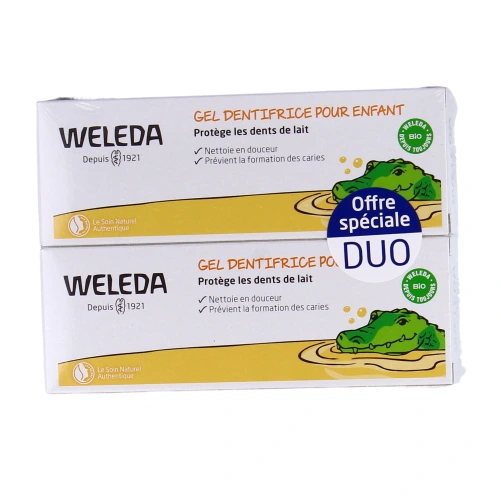 Weleda Gel Dentifrice pour Enfant