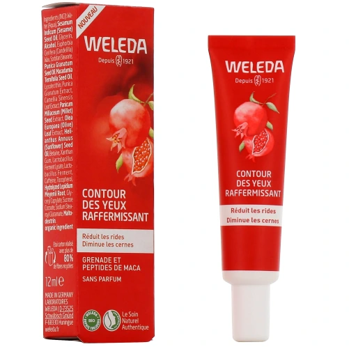Weleda Grenade Maca Contour des Yeux Raffermissant Bio