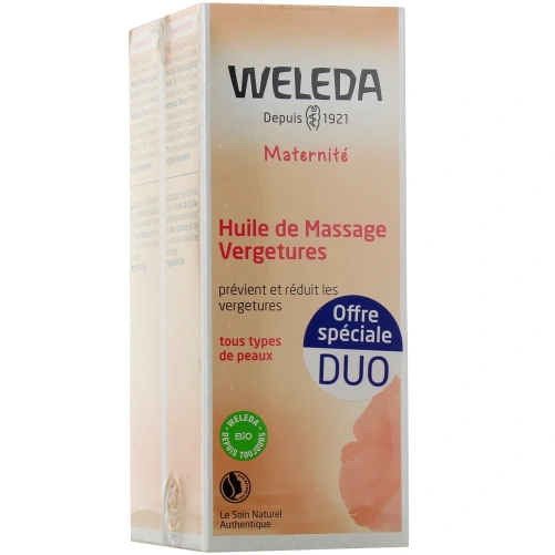 Weleda Maternité Huile de Massage Vergetures Bio