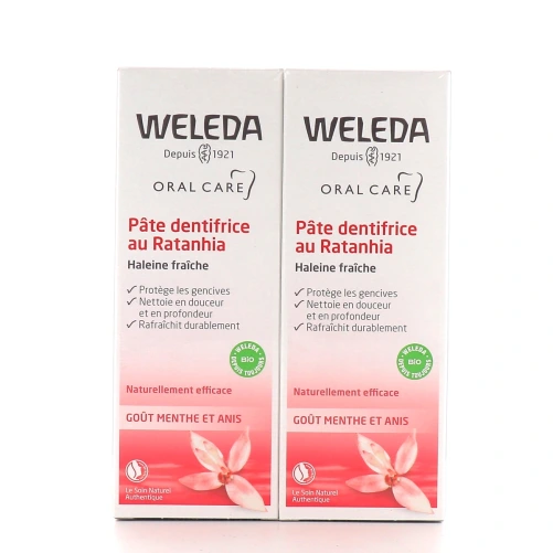 Weleda Pâte Dentifrice au Ratanhia