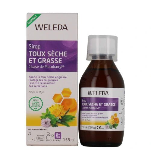 Weleda Sirop Toux Sèche et Grasse
