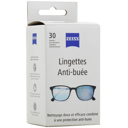 Zeiss Lingettes Anti-Buée