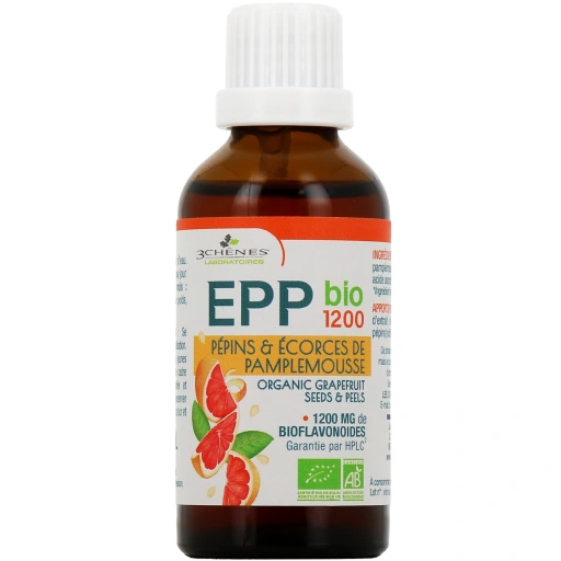 3 Chênes EPP 1200 Bio Extraits de pépins de pamplemousse