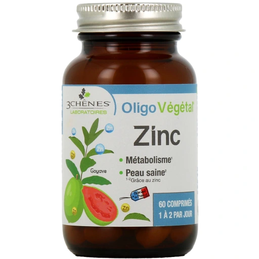 3 Chênes Oligo Végétal Zinc
