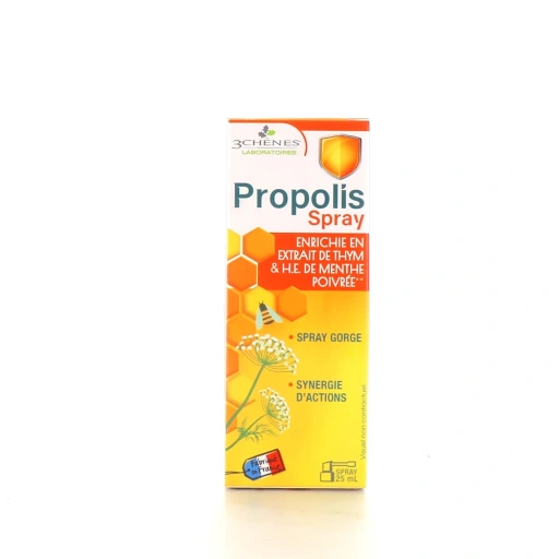 3 Chênes Propolis Spray gorge