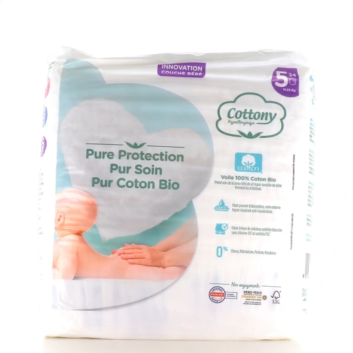 Cottony Couches 100% Coton Biologique