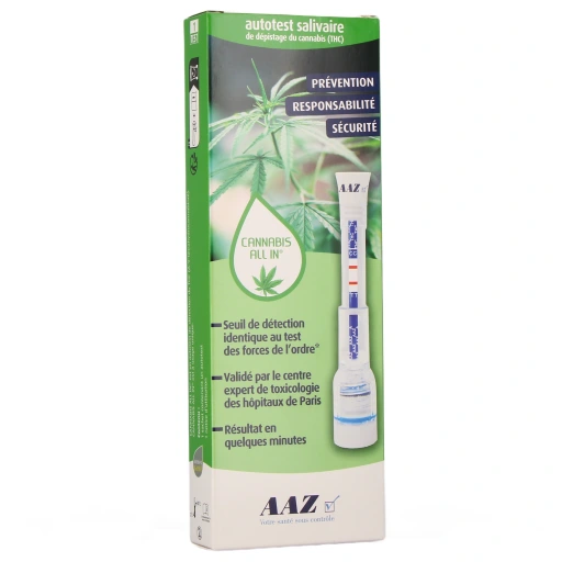 AAZ Autotest Salivaire Cannabis All In