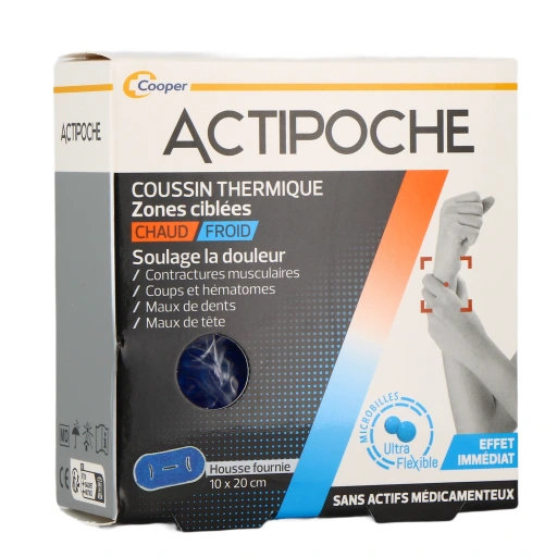 Actipoche Coussin Thermique Zones Ciblées