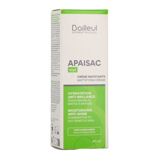 Apaisac Biorga Crème matifiante