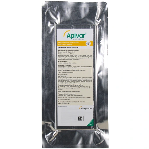 Apivar - Lanières Antiparasitaires pour Ruches