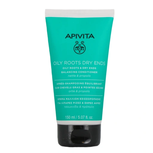 Apivita Après-Shampooing Cuir Chevelu Gras et Pointes Sèches