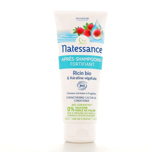 Natessance Après-shampooing Fortifiant Ricin & Kératine végétale