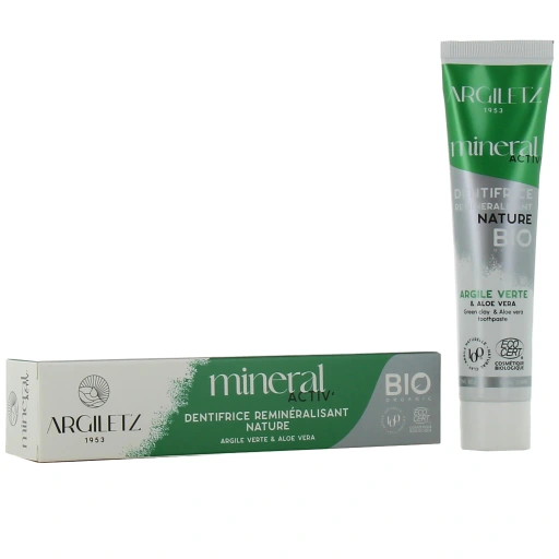 Argiletz Dentifrice Extrait d'Aloe Vera