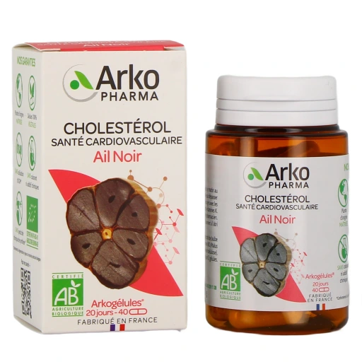 Arkogélules Ail Noir Bio Arkopharma