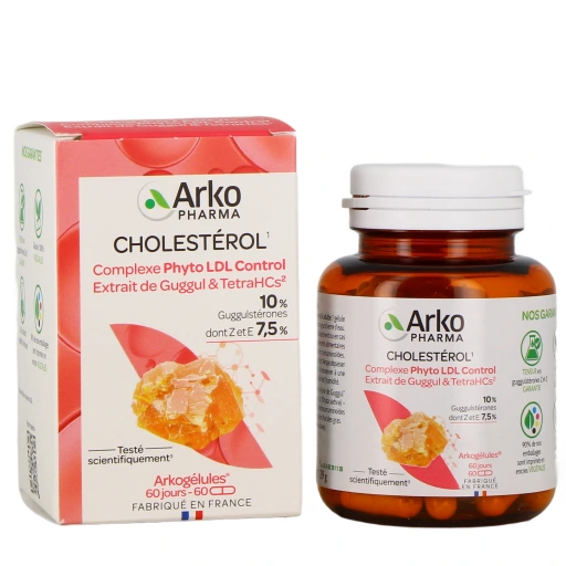 Arkogélules Cholestérol Complexe Phyto LDL Control
