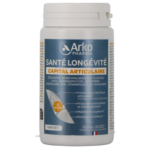 Arkopharma Santé Longévité Capital Articulaire