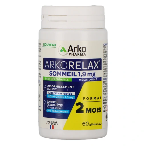 Arkorelax Sommeil 1,9 mg