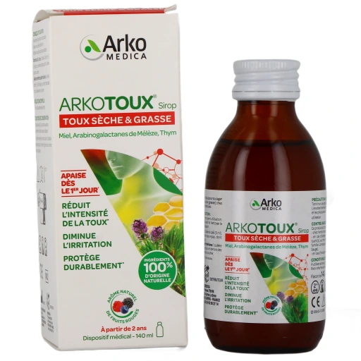 Arkotoux Sirop Toux Sèche & Grasse