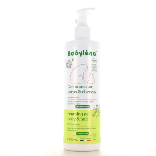 Babyléna Gel Moussant Corps & Cheveux Bio