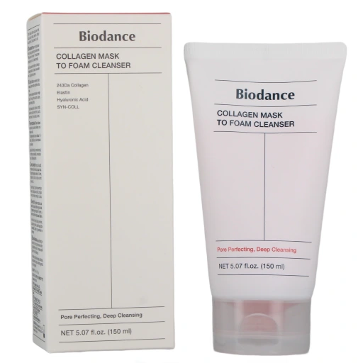Biodance Collagen Mask To Foam Cleanser