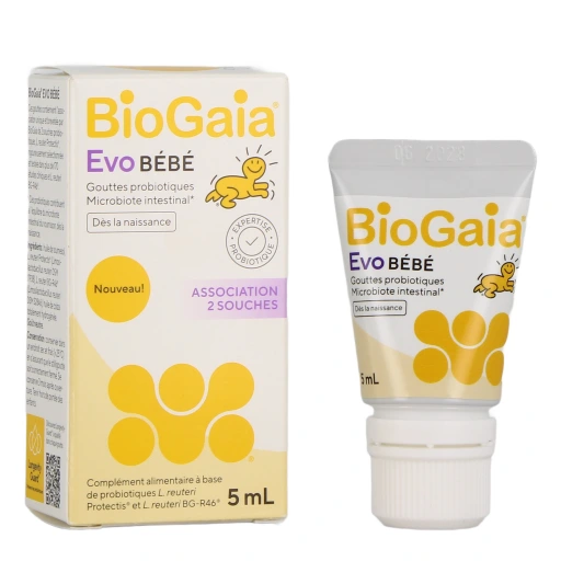 BioGaia Evo Bébé Gouttes Probiotiques
