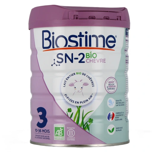 Biostime Lait de chèvre Bio 3eme âge
