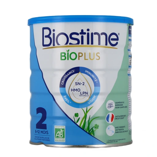 Biostime Lait en Poudre Bio 2eme âge