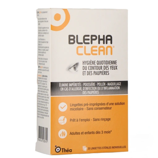 Blephaclean Lingettes stériles