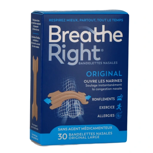 Breathe Right Bandelettes nasales