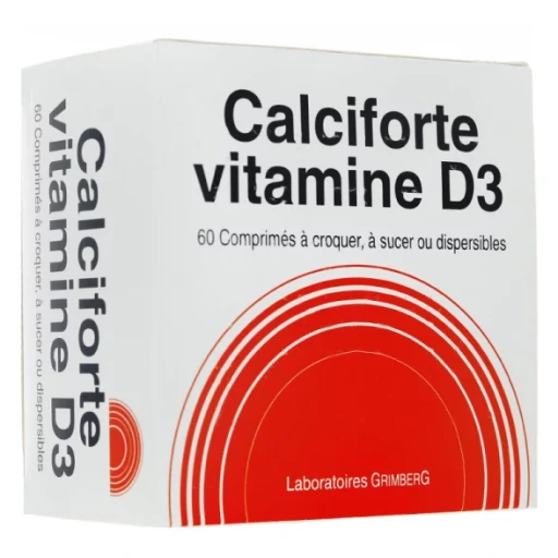 Calciforte vitamine D3 Comprimés