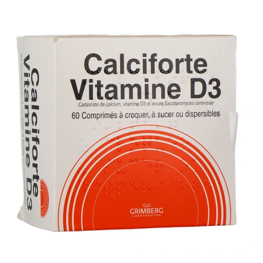 Calciforte vitamine D3 Comprimés