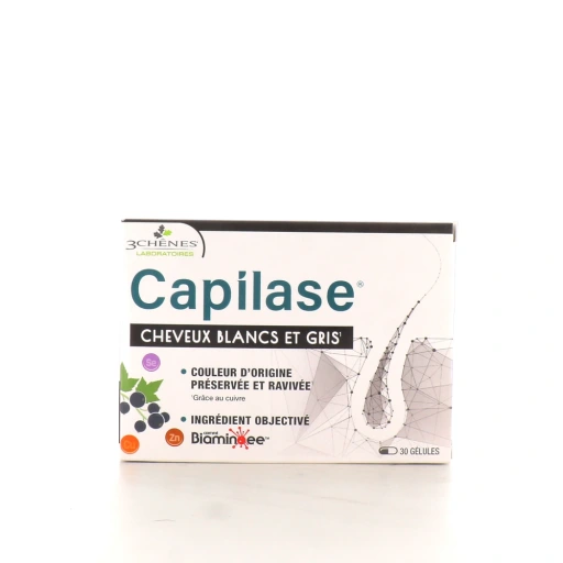 3 Chênes Capilase Cheveux Blancs et Gris