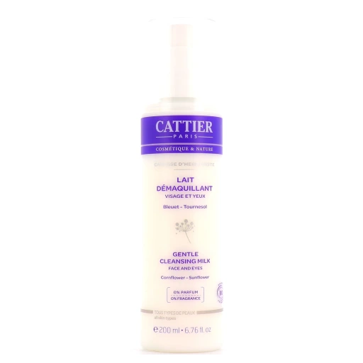 Cattier Lait Démaquillant Bio Visage et Yeux