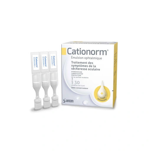 Cationorm émulsion opthalmique Sécheresse Oculaire