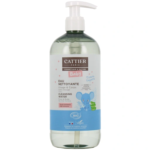 Cattier Bébé Eau Nettoyante Bio