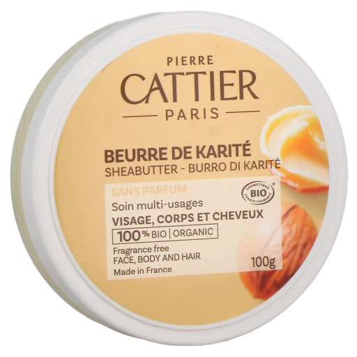 Cattier Beurre de Karité 100% Bio