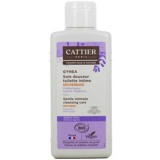 Cattier Gynea Soin Douceur Toilette Intime Sécheresse Bio