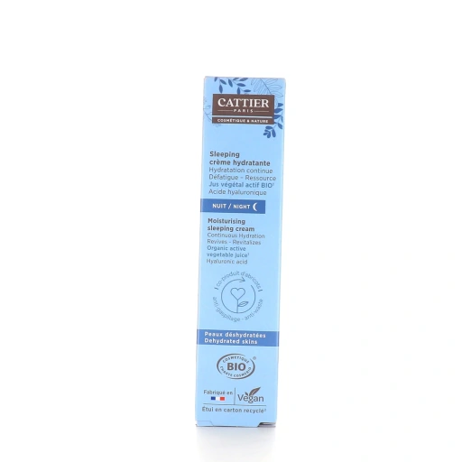 Cattier Sleeping Crème Hydratante Bio