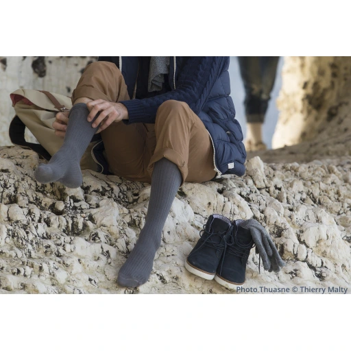 Thuasne Venoflex Fast Laine Chaussettes de Contention Homme Classe 3
