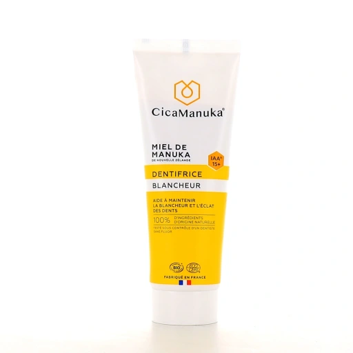 CicaManuka Dentifrice Blancheur Bio