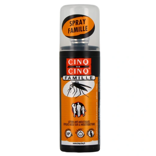 Cinq sur Cinq Famille Lotion anti-moustiques