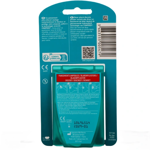 Compeed Pansements Ampoules Discret
