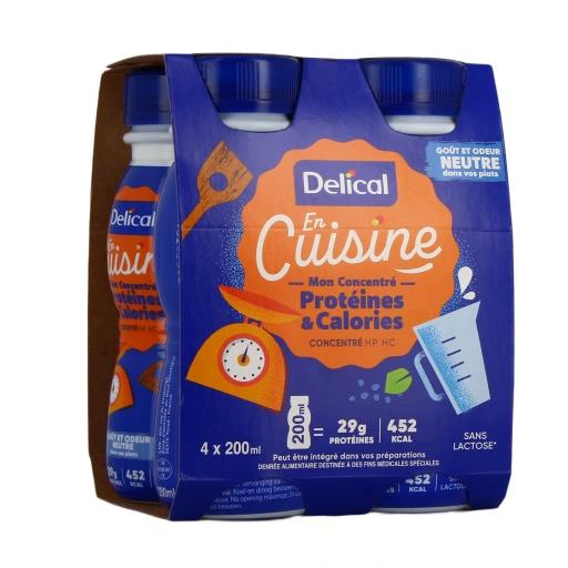 Delical En Cuisine Mon Concentré Protéines et Calories