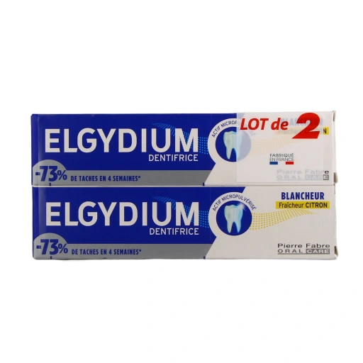 Elgydium Dentifrice Blancheur Citron