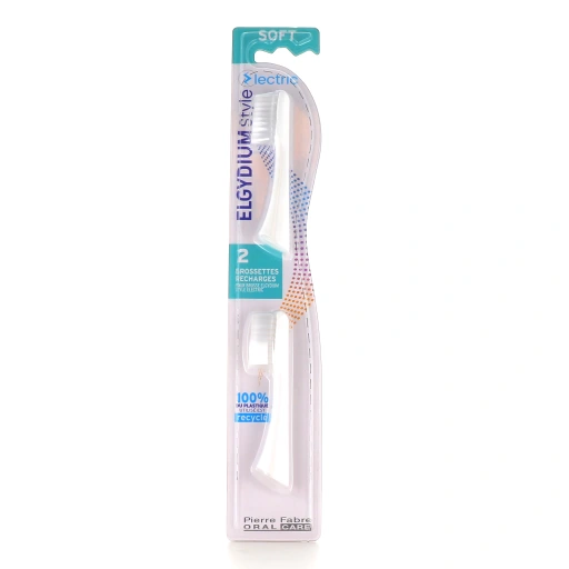 Elgydium Style Electric Brossettes Recharges