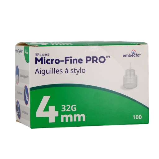 Embecta Aiguilles à Stylos Micro-Fine Pro