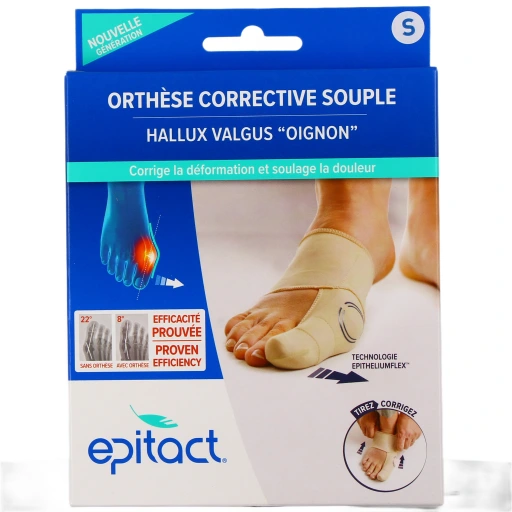 Epitact Orthèse Corrective Hallux Valgus Epithélium Flex