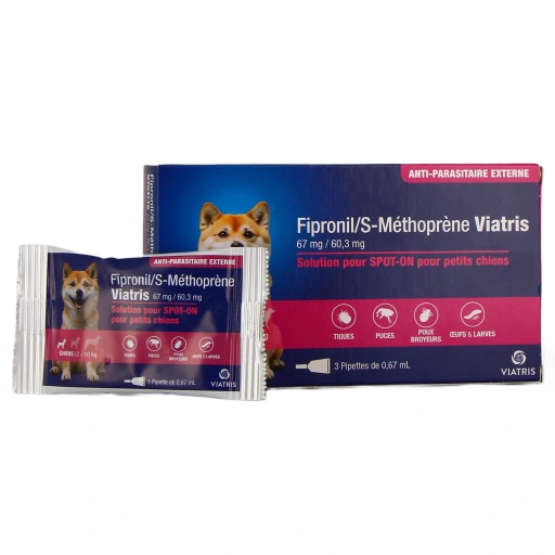 Fipronil S Méthoprène Chien Pipettes antiparasitaires