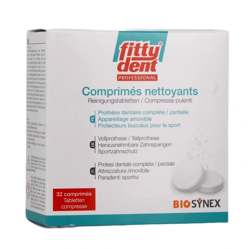 Fittydent Professional Comprimés Nettoyants