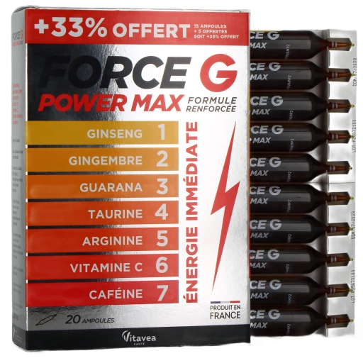 Force G Power Max Formule Renforcée